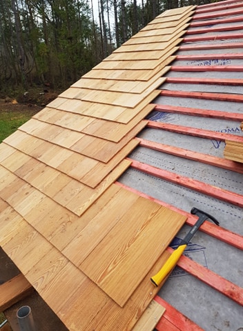 Wood shingle